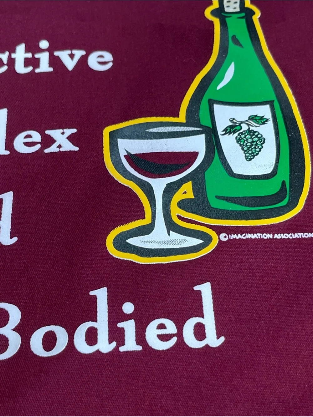 Sophisticated seductive complex and full bodied - Funny Chef Apron for Men
